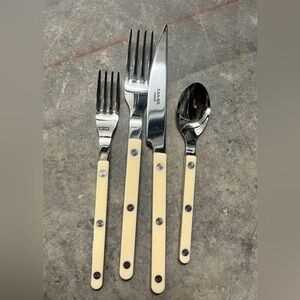 Sabre Bistrot ivory silverware, service for 5